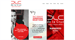 Desktop Screenshot of delacruz.com